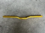 Nos New Soma Late Riser Handlebar Gold Ano. 25.4 Clamp / 54CM Wide 25MM. Fixed Price $35.00.