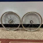 Old School Bmx Araya 20X1.75 Wheel Set Silver Made Japan Vintage Nos. Fixed Price $599.99.