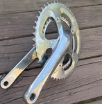 Shimano Dura-ace Crankset 175MM Double 53/39 9-SPEED Octalink Silver. Fixed Price $75.00.