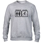 Cycling Problem Solved Sweatshirt Jumper Funny Women Present Bike Cycle Race. Fixed Price $24.11.