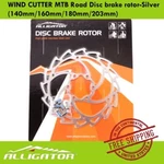 Alligator Wind Cutter Mtb Road Disc Brake ROTOR-SILVER(140MM/160MM/180MM/203MM). Fixed Price $26.90.