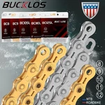 Bucklos Bike Chain 6/7/8/9/10/11/12S L/el/sl 116/126 Links For Kmc Sram Shimano. Fixed Price $16.18.