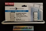 New Inter Design Over Cabinet Towel Bar! 8 Inches Rust Proof Aluminum 22310. Fixed Price $14.98.