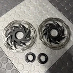Pair Of 140MM Sram Centerline Clx-r Lock Disc Brake 2 Rotors. Fixed Price $60.00.