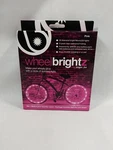 Wheelbrightz Led Bicycle Accessory Light (for 1 Wheel), Pink. Fixed Price $14.99.