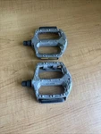 Vintage Components VP-550 Pedals 1/2" Bmx Silver Alloy Dx Platform Bike 90S. Fixed Price $29.95.
