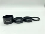 Loaded Bicycle Headset Spacers Black Aluminum Alloy 1-1/8 4-PACK 5MM, 10MM, 20MM. Fixed Price $9.99.