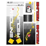 1986 Redline RL-20II For Frame Decal Set. Fixed Price $52.45.