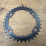 Shimano 105 FC-5800 Speed 34 Ms Tooth 110 Bcd Black Chainring Takeoff. Fixed Price $19.99.