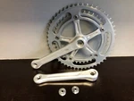 Used Sakae Sr Royal Crank Set Chainrings 52/42T 170MM BCD144 Vintage 80' Gc. Fixed Price $114.00.