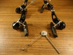1990'S Shimano Stx Cantilevers Brakes BR-MC30 Via Japan Set For Mtb. Fixed Price $33.00.
