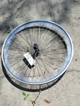 Front Bicycle Wheel Size 700C 36-H Spoke Master ZAC19. Fixed Price $29.95.