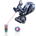 Swishti Titanium Biking Rear Derailleur Axle Bolt For Shimano R8000 Rainbow. Fixed Price $16.85.