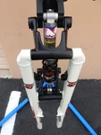 Vintage 26" Mountain Bike Shock Fork Noleen Elt Easton White, Perfecto!. Fixed Price $425.00.