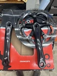 Action Bicycle Products Double Crankset 53-39T 172.5MM Black New. Fixed Price $35.00.