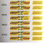 Mavic Decal Choices M231 M234 M6CD M7CD For Rims Each Sale Retro Cycling. Fixed Price $10.00.