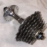 Shimano 600 FH-6401 130MM Rear Hub 32H + Cassette 7-SPEED Silver Quick Release. Fixed Price $42.30.