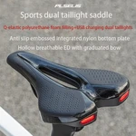 Bicycle Saddle With Dual Tail Lights Usb Charging Plselis Mtb Road Bike. Fixed Price $33.50.