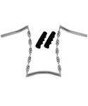 Og Lowrider Handlebar Flat Twisted 15 Chrome + Kraton Black Grips. Fixed Price $80.44.