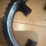 Shimano Dura-ace 11S 53-39 Mw Chainring Set 53/39T Road Bike Black Silver 110MM. Fixed Price $80.00.