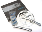Campagnolo Chorus Crankset 10 Speed 53/39T 172.5MM Silver FC4-CH293X 2004 Nos. Fixed Price $219.99.