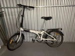 Folding Bike Hasa F-2 Compact 20 City Bicycle W/ Rack Good Condition. Fixed Price $175.00.