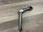 Kalloy AL-806-180 Adjustable Quill Bicycle Stem Silver Aluminum 1IN 25.4MM 180MM. Fixed Price $22.00.